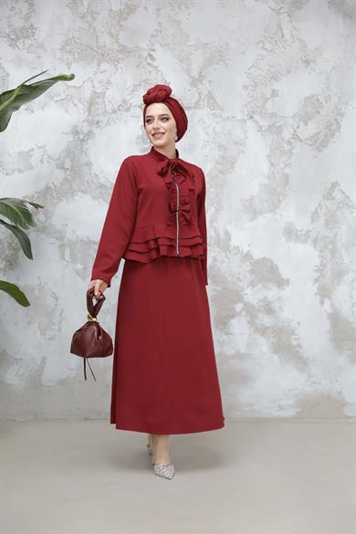 Umay Etekli Takım - Bordo