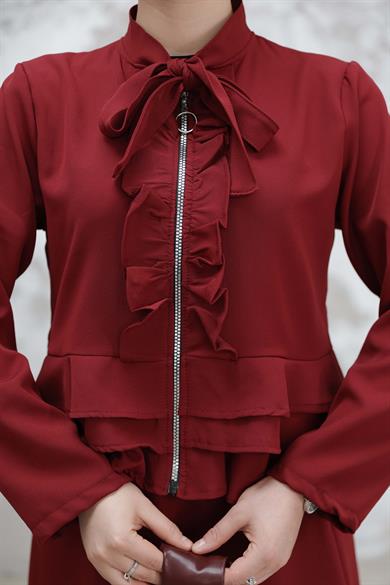 Umay Etekli Takım - Bordo