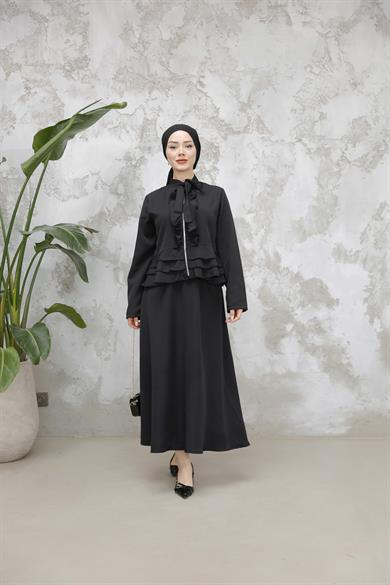 Umay Etekli Takım - Siyah
