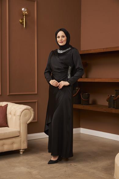 Ümran Evening Dress - Black