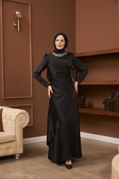 Ümran Evening Dress - Black