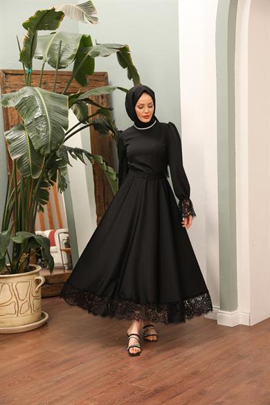 Vildan Evening Dress - Black