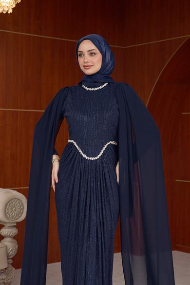 Yeşim Tasarım Abiye - Lacivert