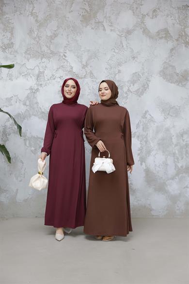 Zerda Elbise - Kahverengi