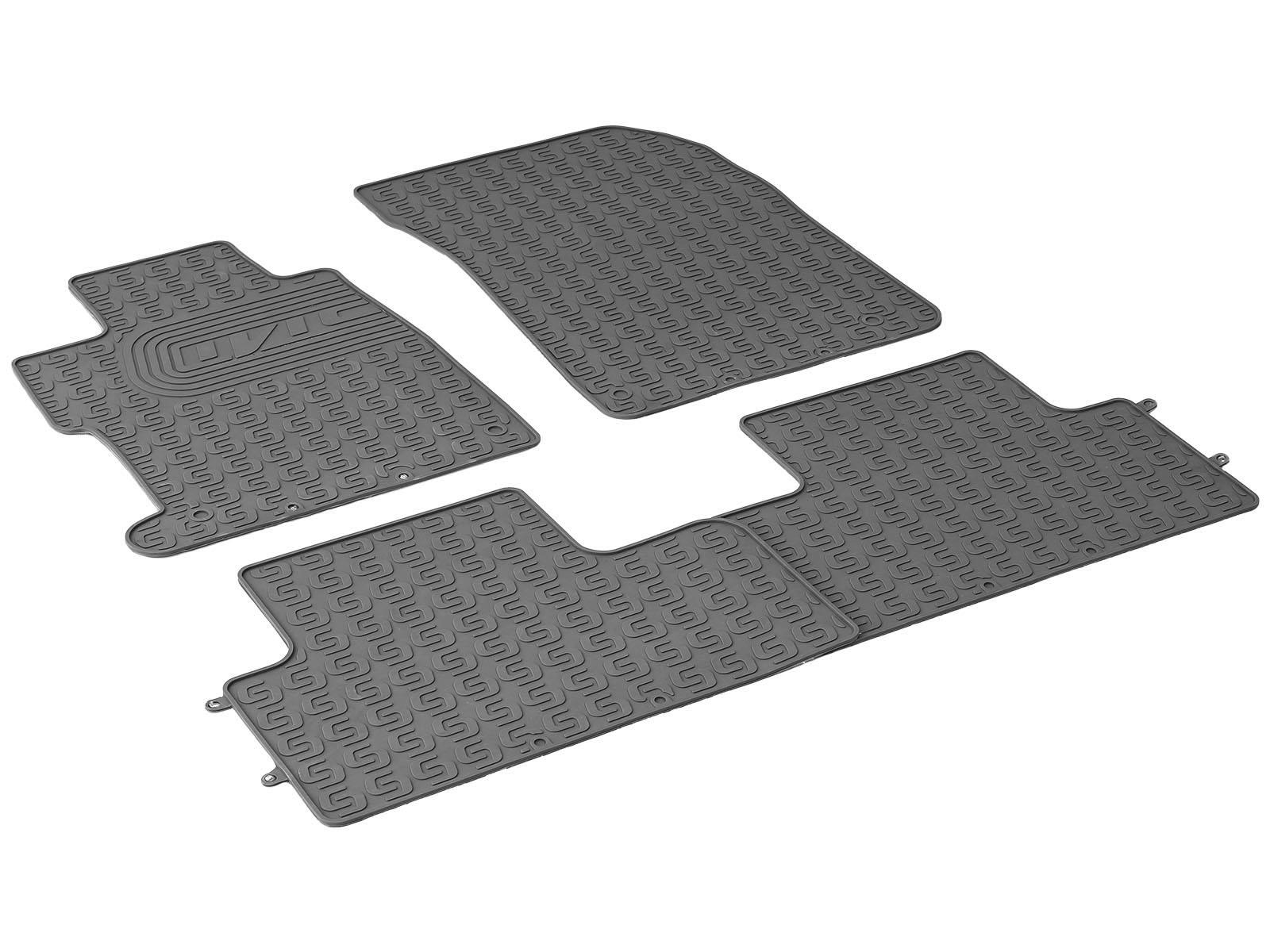 IMAGE2D ARACA ÖZEL KAUÇUK OTO PASPASLARIHONDA CIVIC HB / SEDAN (2012 - 2016) KAUÇUK PASPAS GRİ