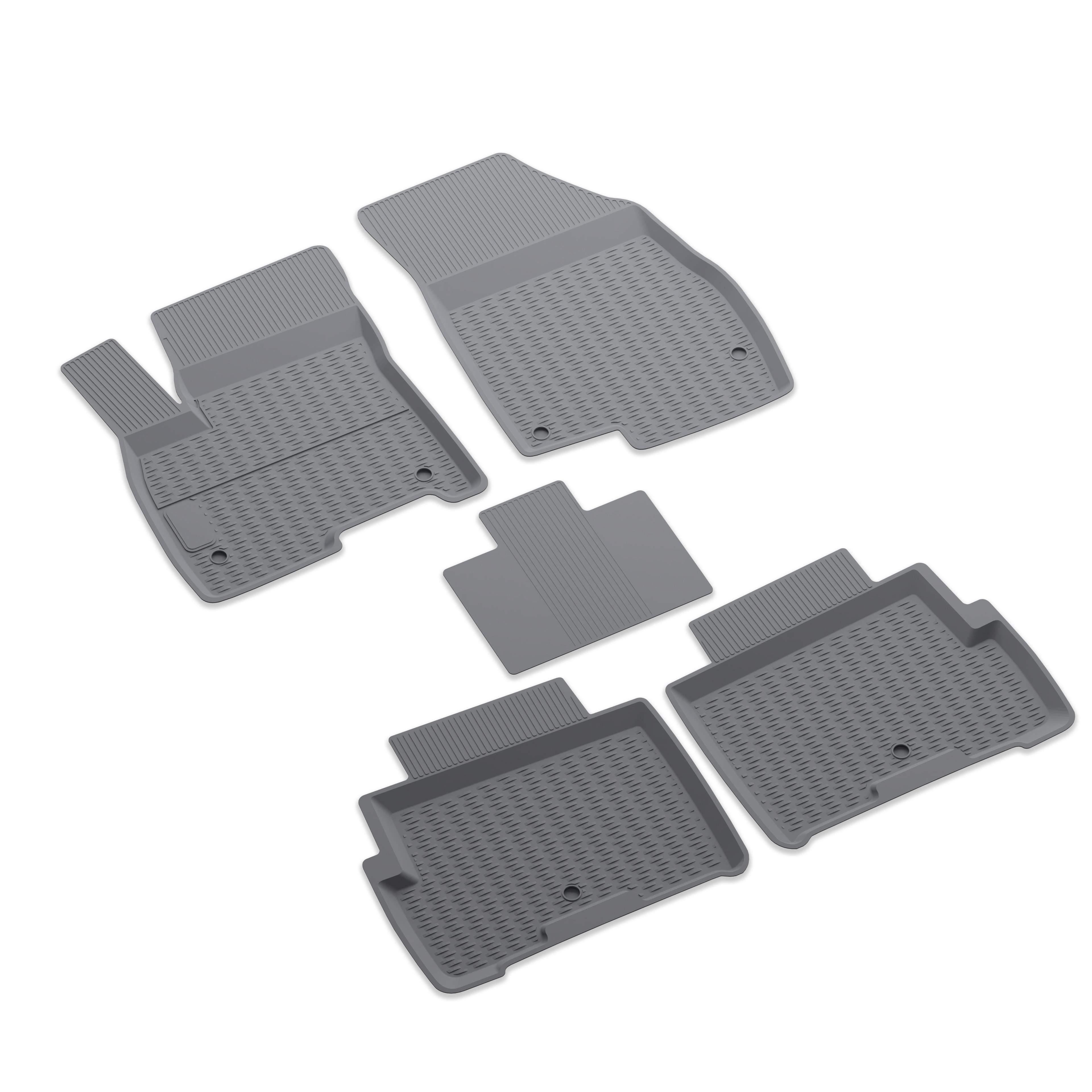 IMAGE3D Araca Özel Kauçuk PaspaslarCHERY TIGGO 8 PRO SUV (2023 ve SONRASI) HAVUZLU KAUÇUK PASPAS GRİ