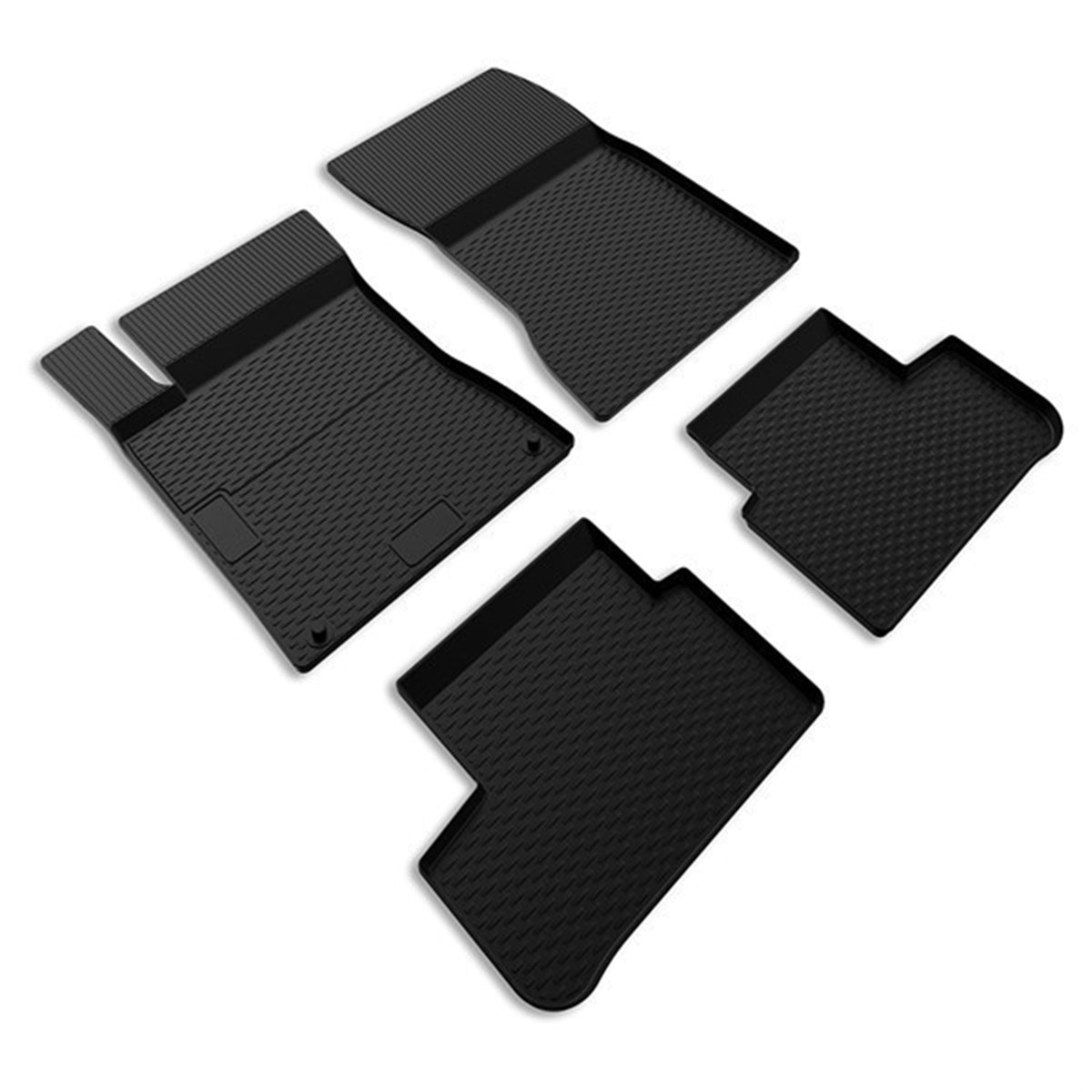 IMAGE3D Araca Özel Kauçuk PaspaslarMERCEDES A SERİSİ W177 HB HAVUZLU / SİYAH