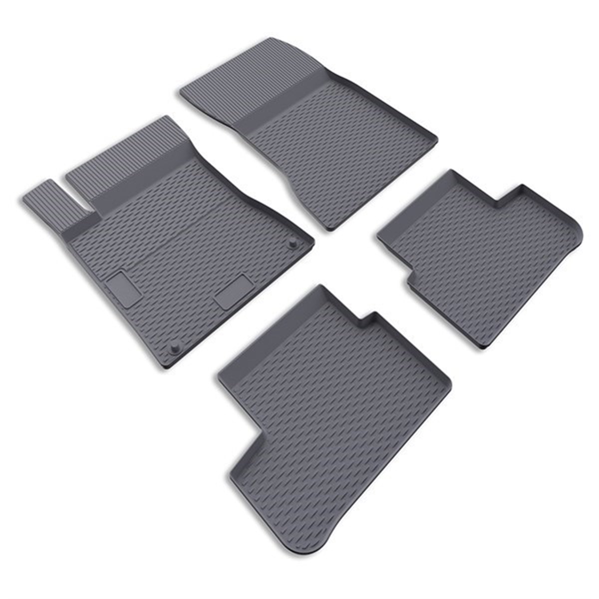 IMAGE3D Araca Özel Kauçuk PaspaslarMERCEDES A SERİSİ W177 HB HAVUZLU / GRİ