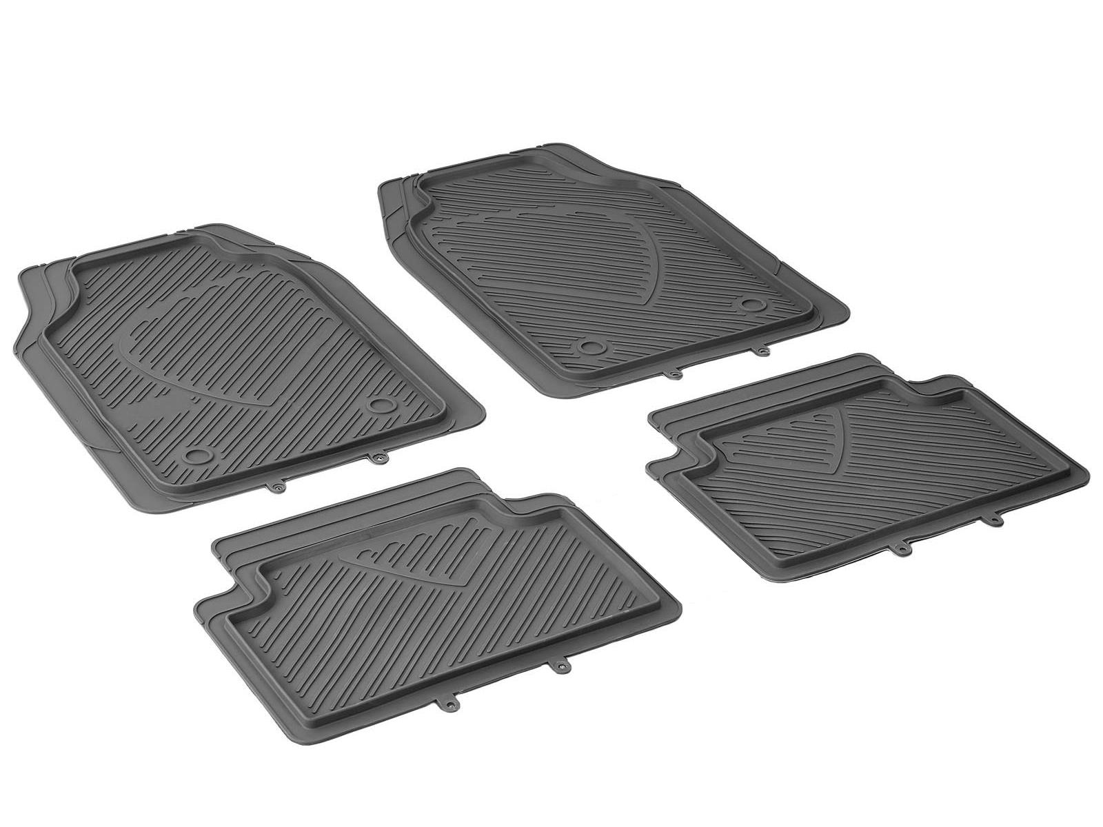 IMAGEÜNİVERSAL UYUMLU KAUÇUK OTO PASPASLARIIMAGE 4 SEASON HAVUZLU (TÜM MODELLER) 3D PLUS ÜNİVERSAL KAUÇUK PASPAS GRİ