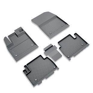 IMAGE3D Araca Özel Kauçuk PaspaslarOPEL COMBO COMBI (2019 VE SONRASI) 3D PLUS HAVUZLU KAUÇUK PASPAS GRİ