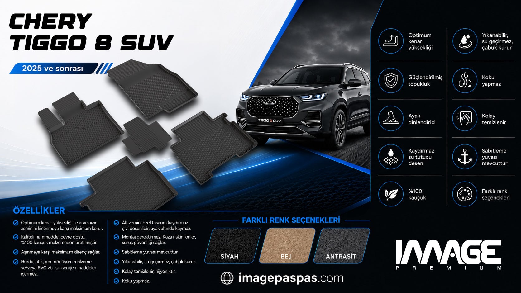 CHERY TIGGO 7 SUV 2025 VE SONRASI
