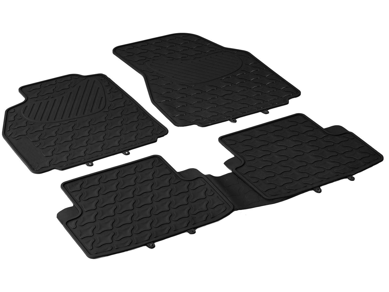 IMAGE2D Araca Özel Kauçuk PaspaslarRENAULT MEGANE III HB / COUPE / SPORT TOURER (2009 - 2015) KAUÇUK PASPAS SİYAH