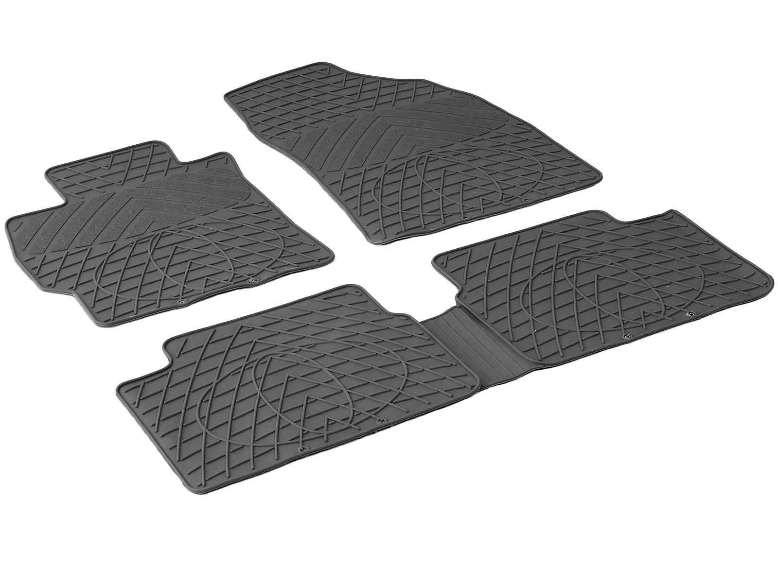 IMAGE2D Araca Özel Kauçuk PaspaslarTOYOTA COROLLA E140 / E150 SEDAN (2007 - 2012) KAUÇUK PASPAS GRİ