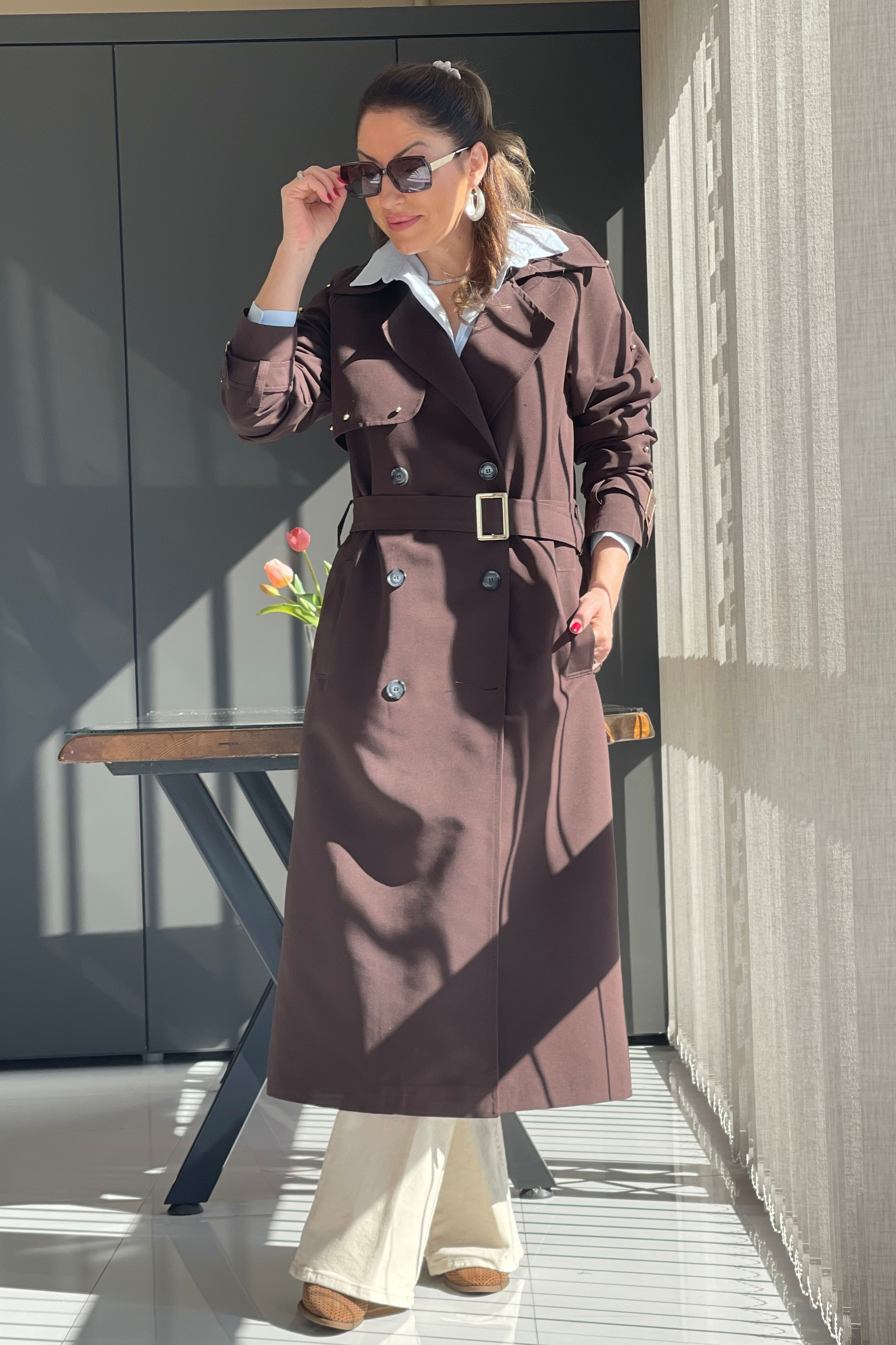 Acı Kahve Trençkot