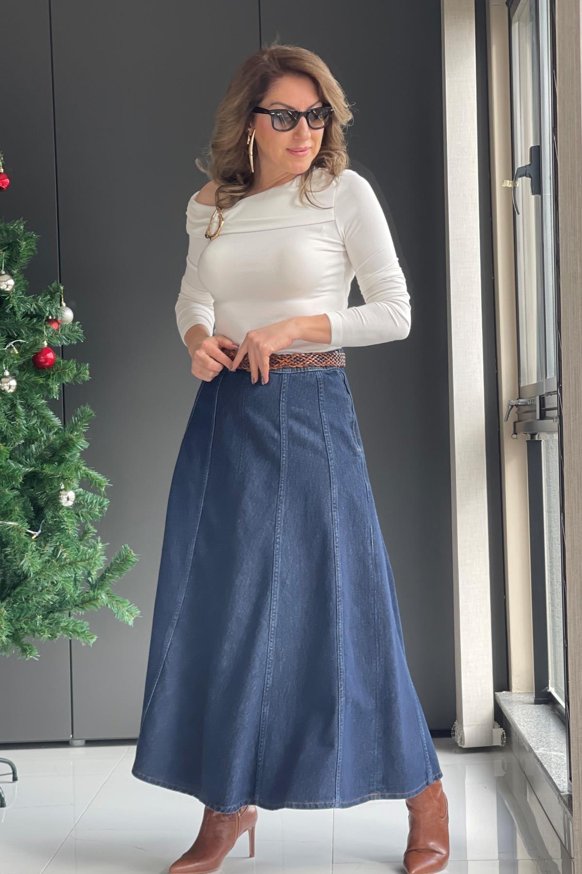 Denim Etek