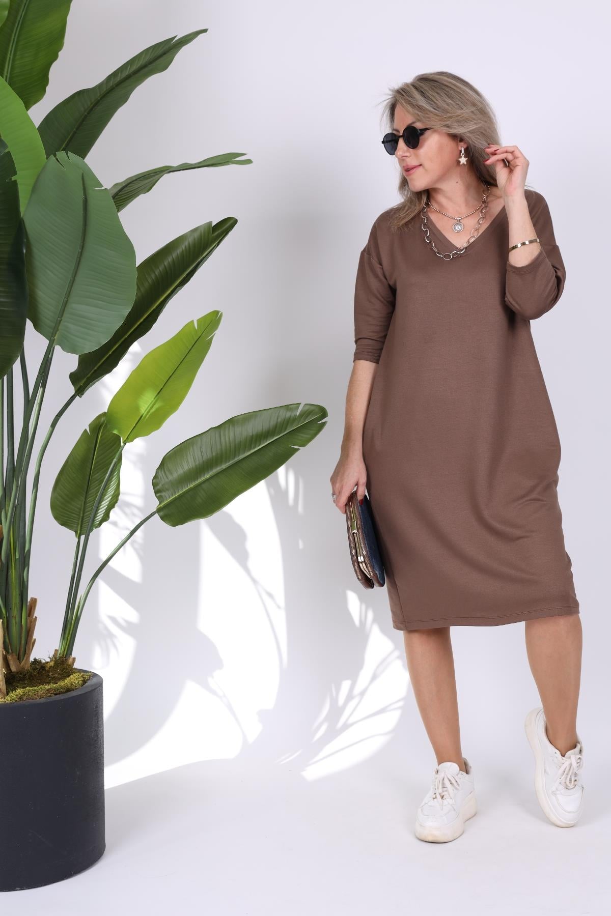 Fakir Kol Kahve Elbise