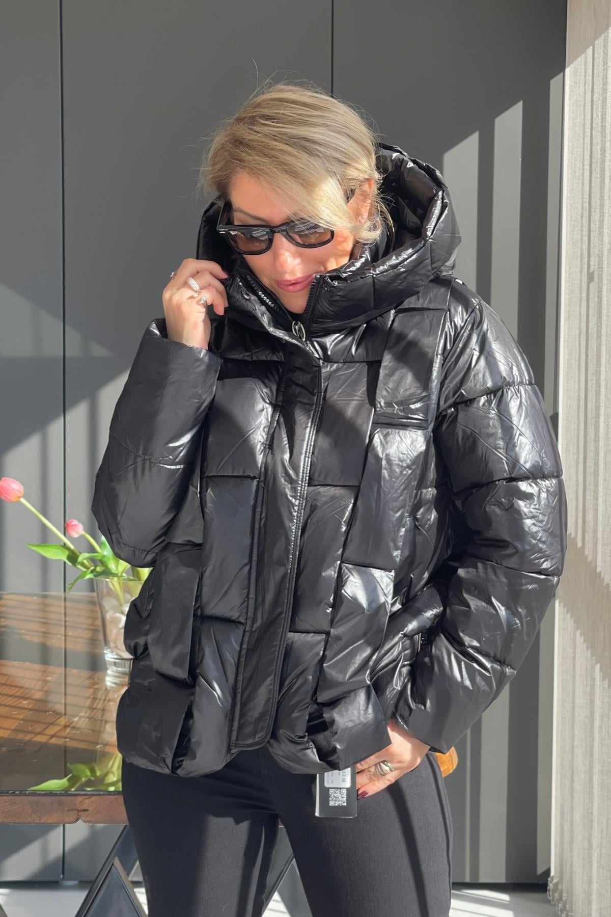 İthal Tasarım Siyah Mont