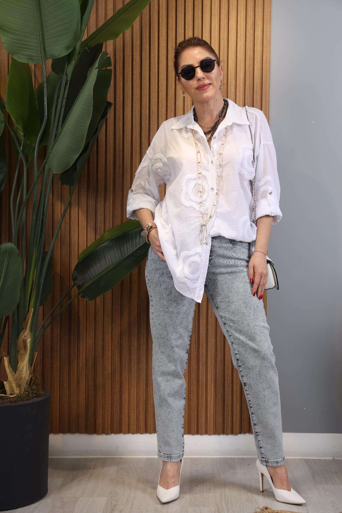 Kar Yıkama Boyfriend Jean