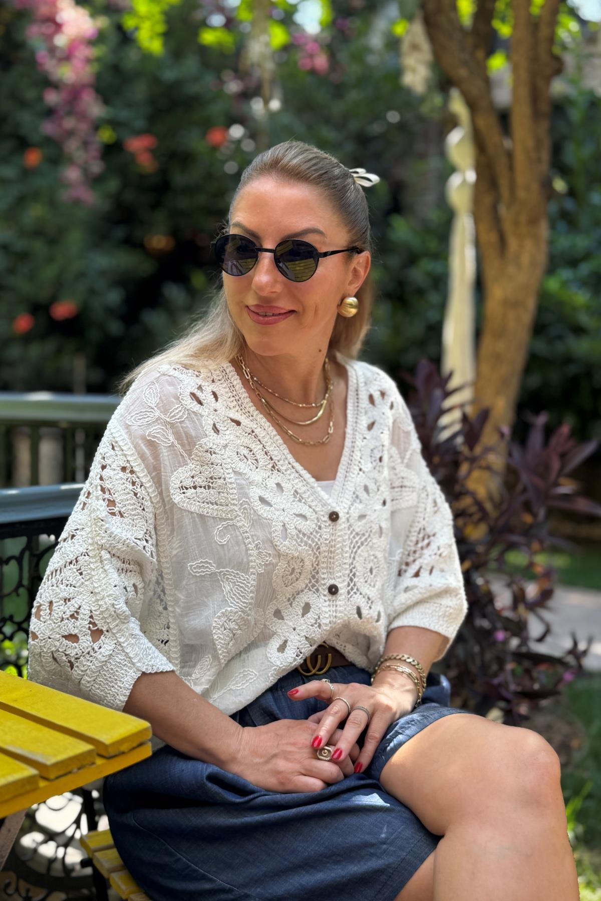 Mekik İş Oversize Bolero