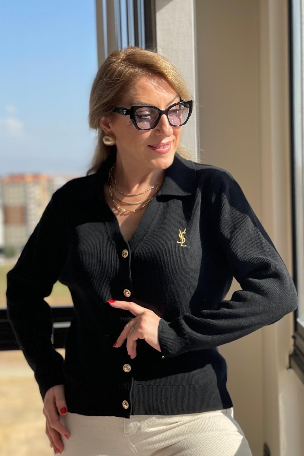 Orj Marka Siyah Hırka