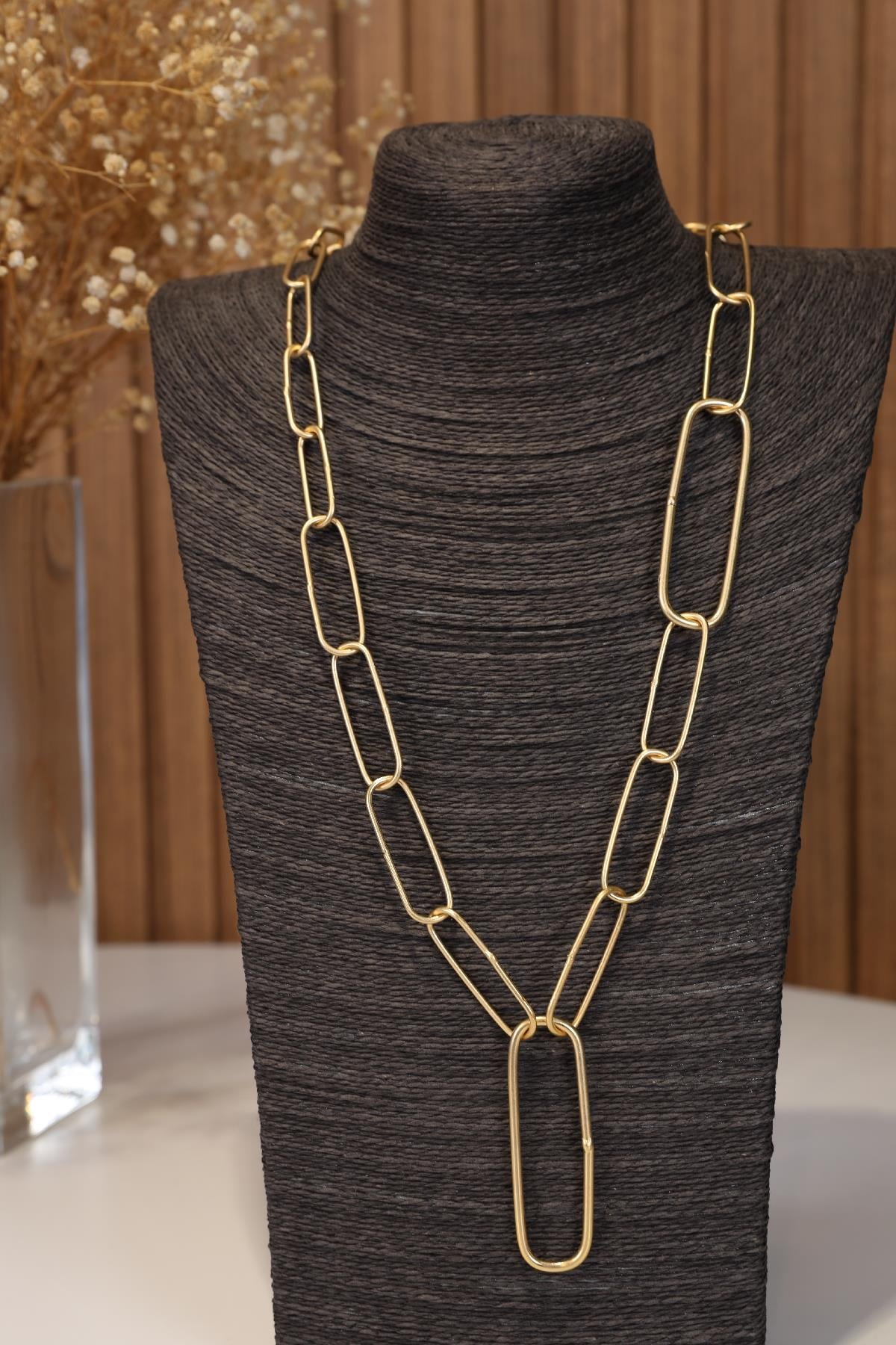 Özel Tasarı Gold Kolye