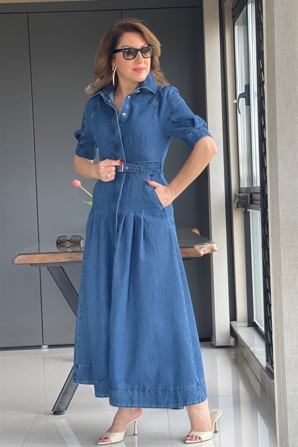 Kemer Detay Jean Elbise