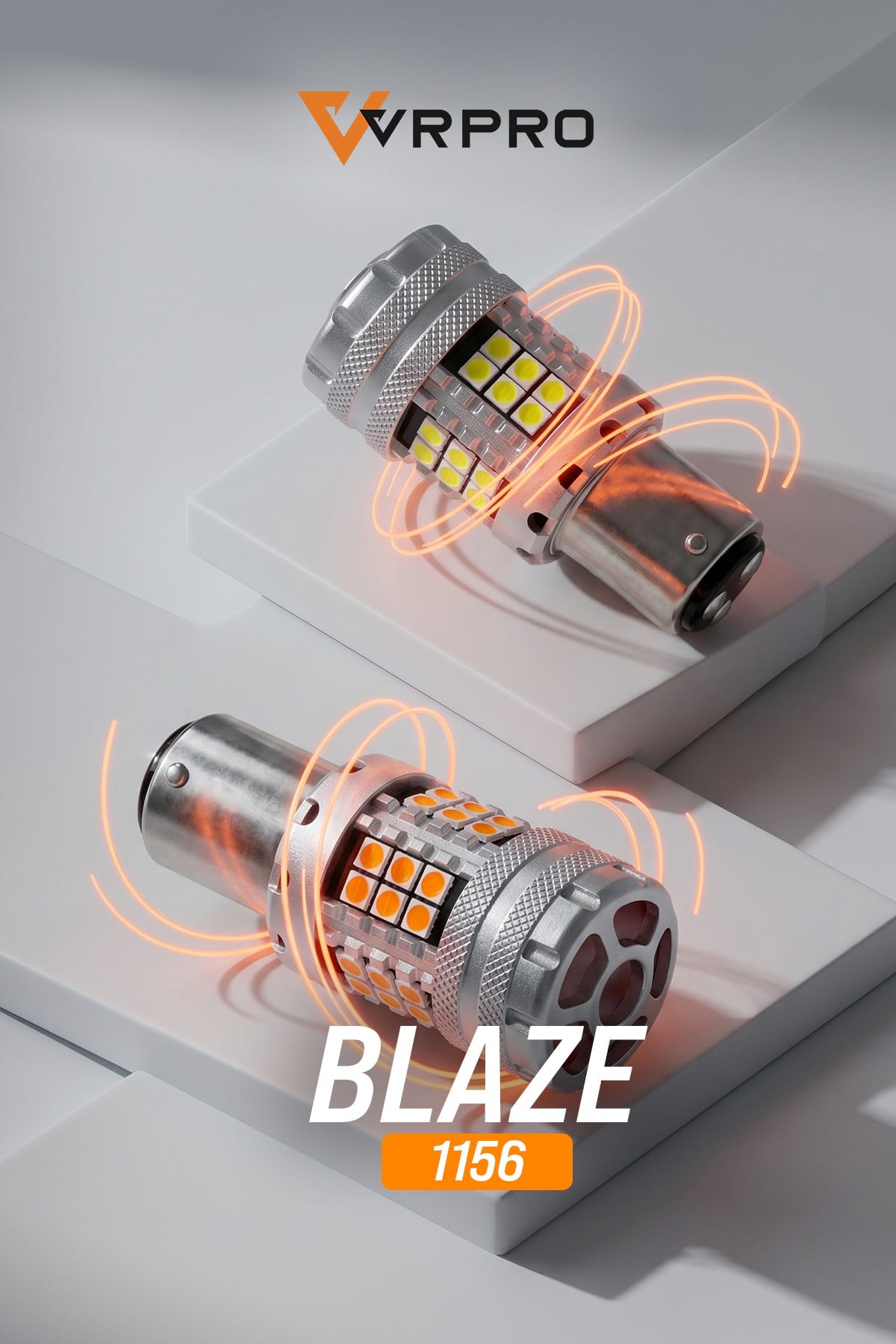 1156-30 LEDLİ FANLI BLAZE BEYAZ