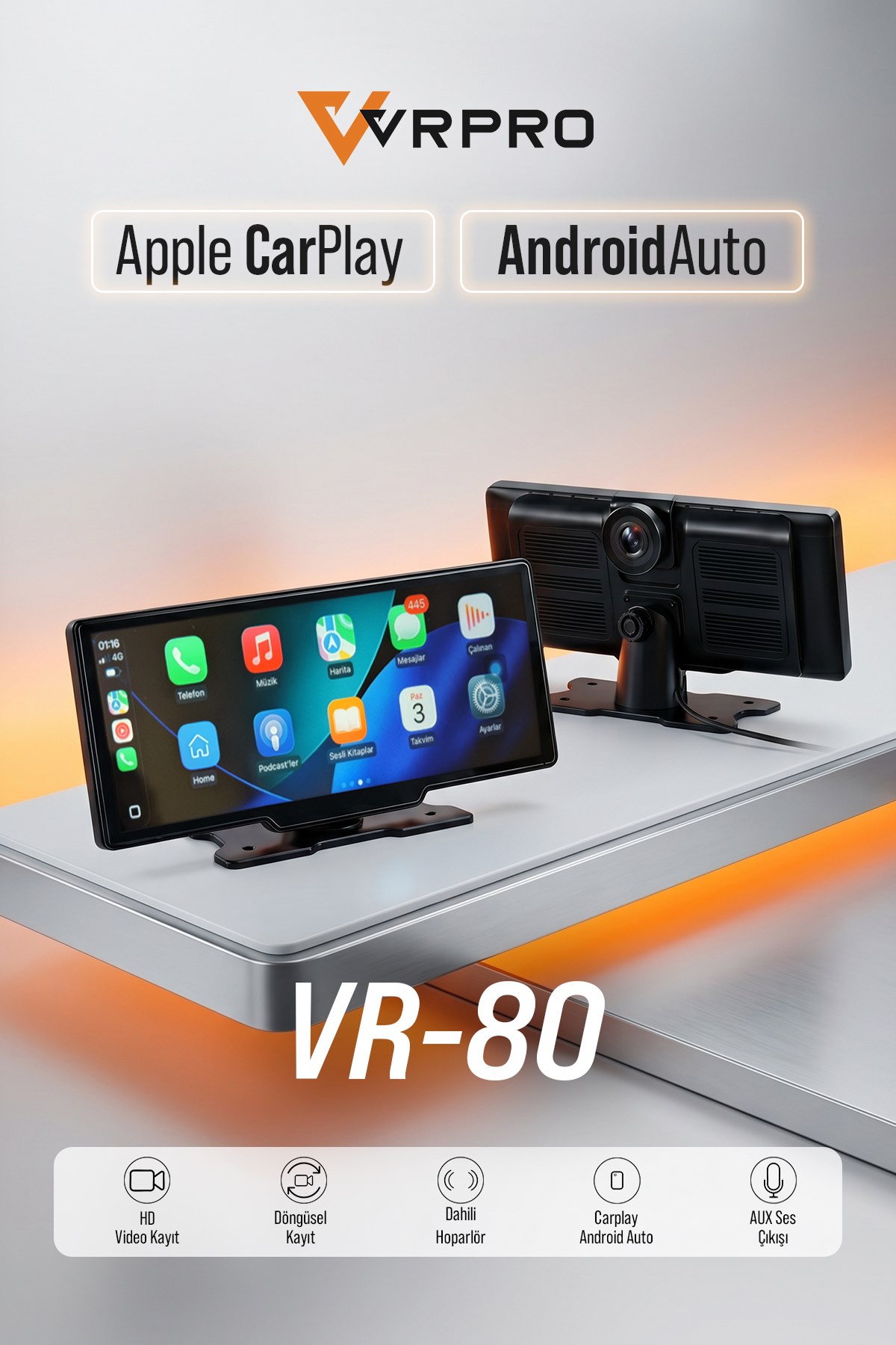 CARPLAY ARAÇ MULTİMEDYA OYNATICI-VR80