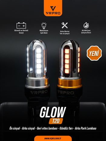 7443-24 LEDLİ GLOW TURUNCU