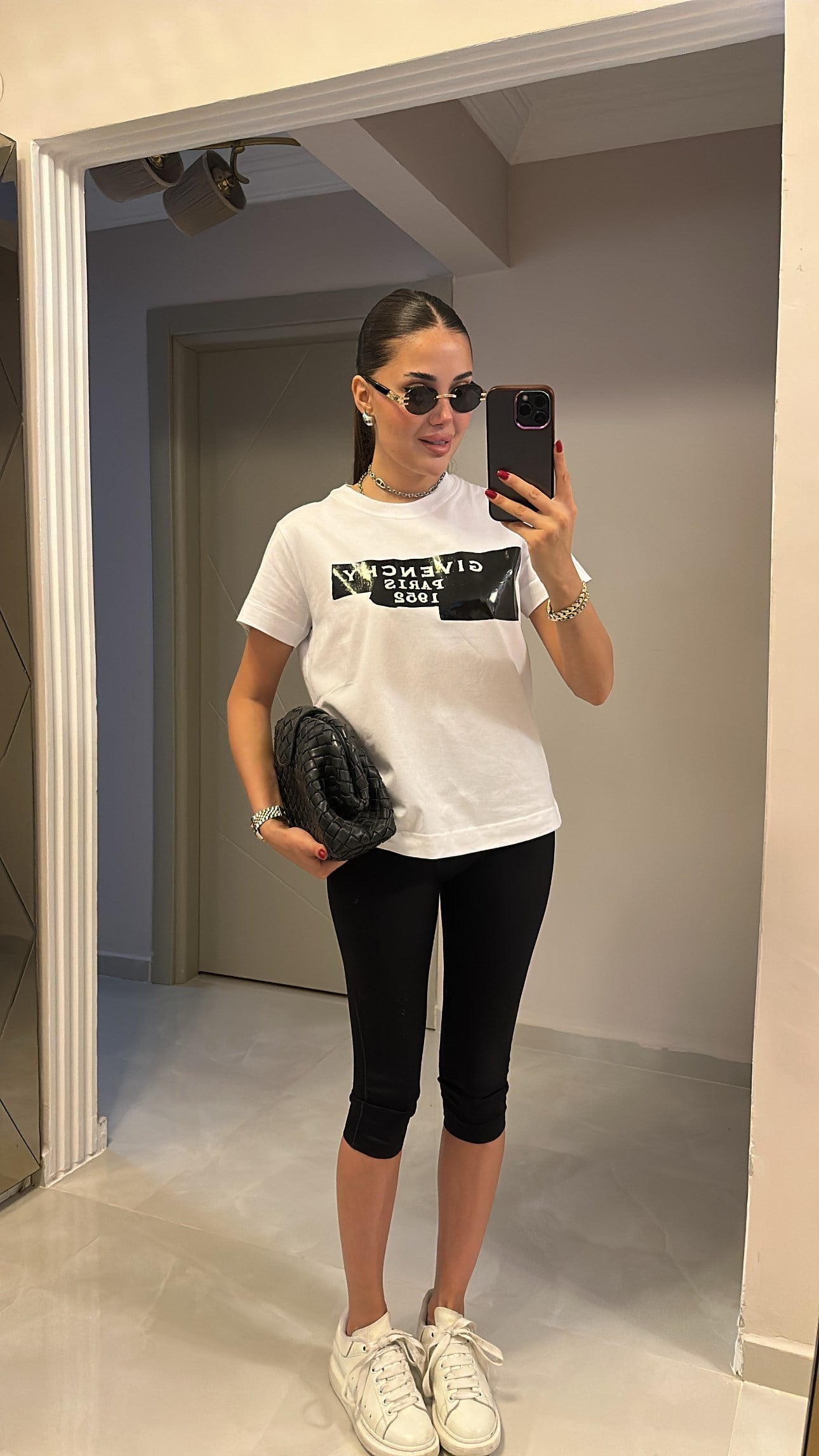 RUGAN YAZILI BEYAZ TSHIRT