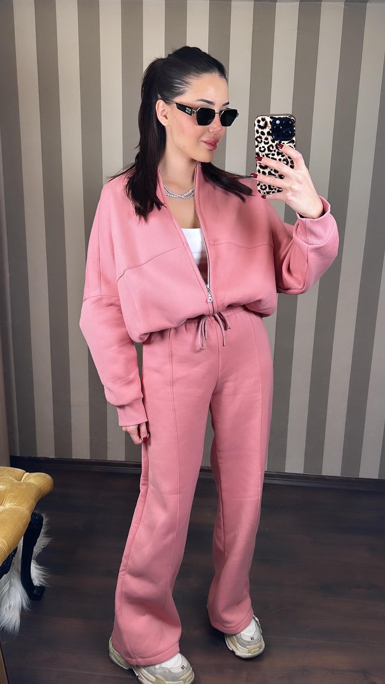 Premium Pembe Esofman Takımı