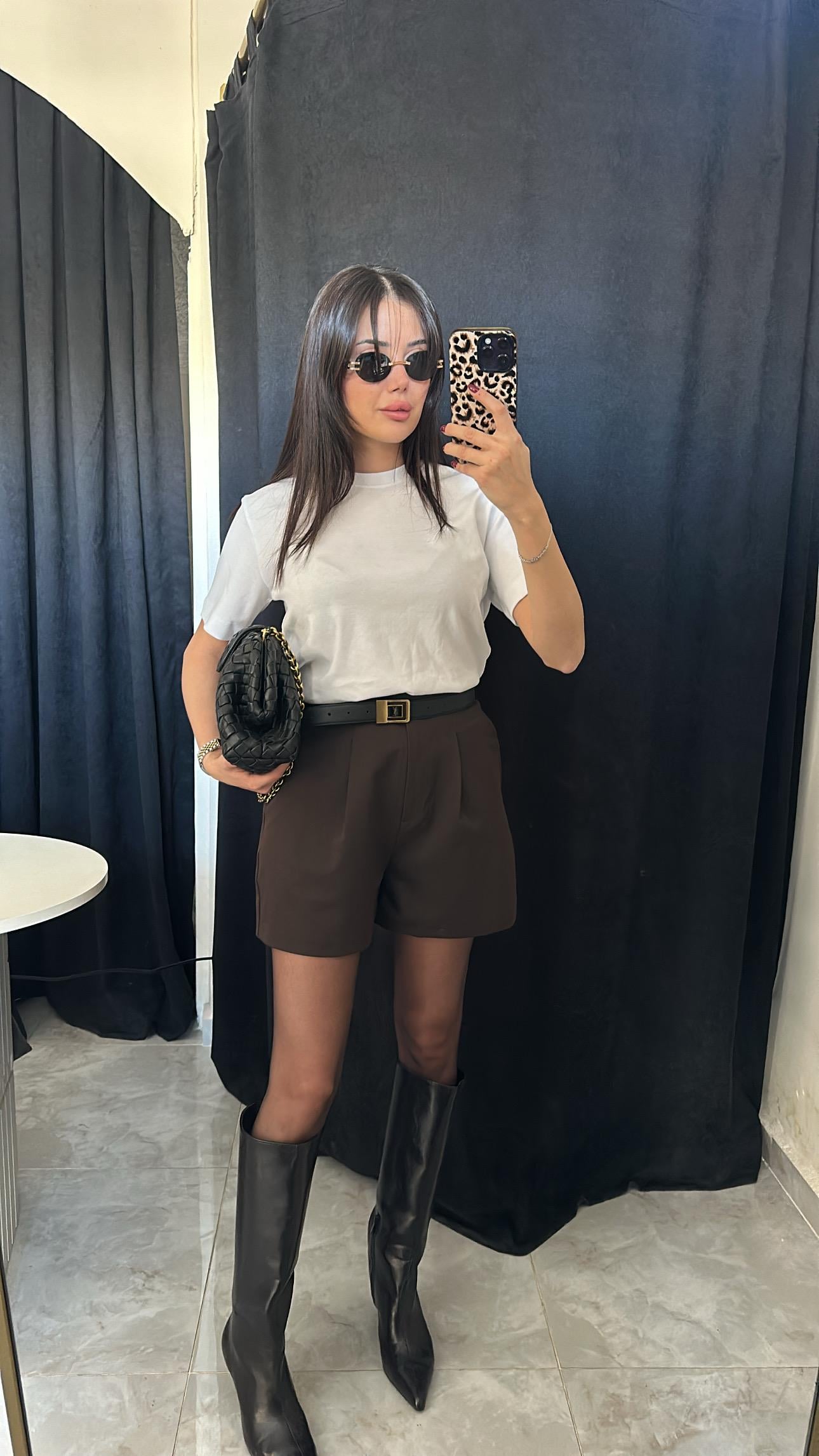 Premium Acı Kahve Şort