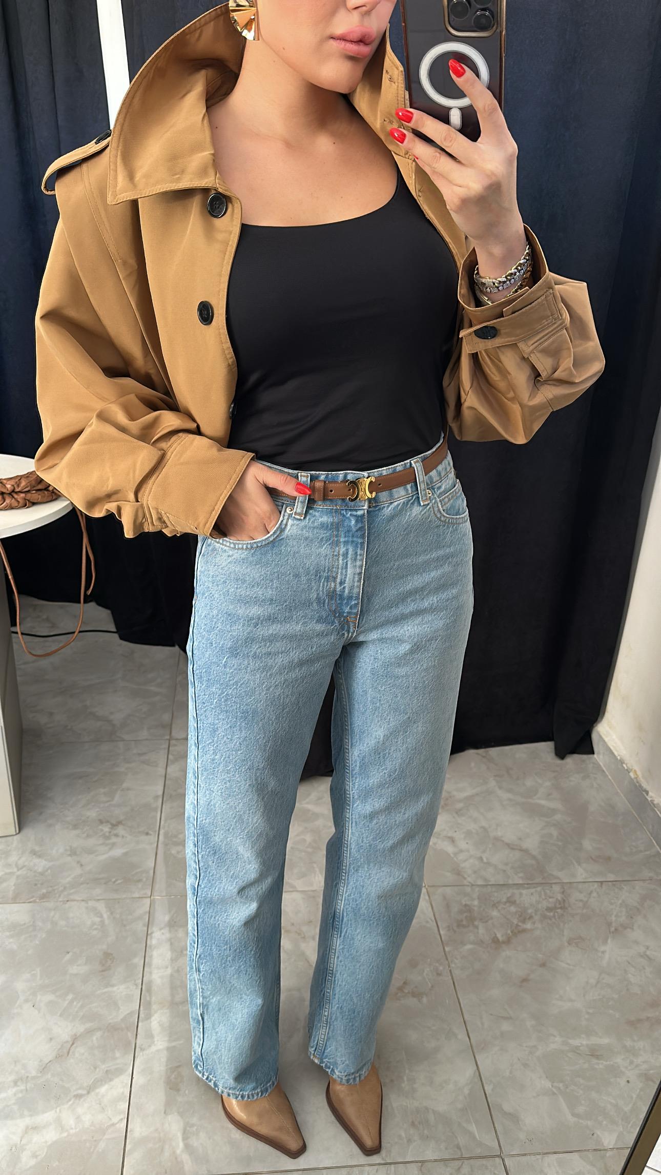 Açık Renk Straight Fit Jean 