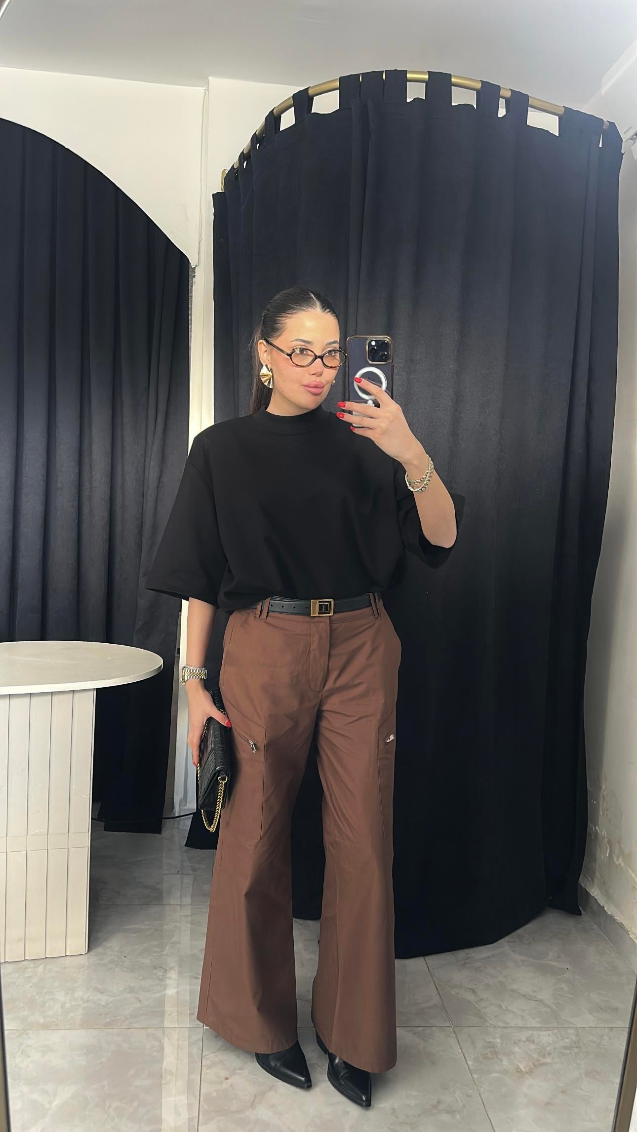 Premium Seri Fermuarlı Kargo Pantolon