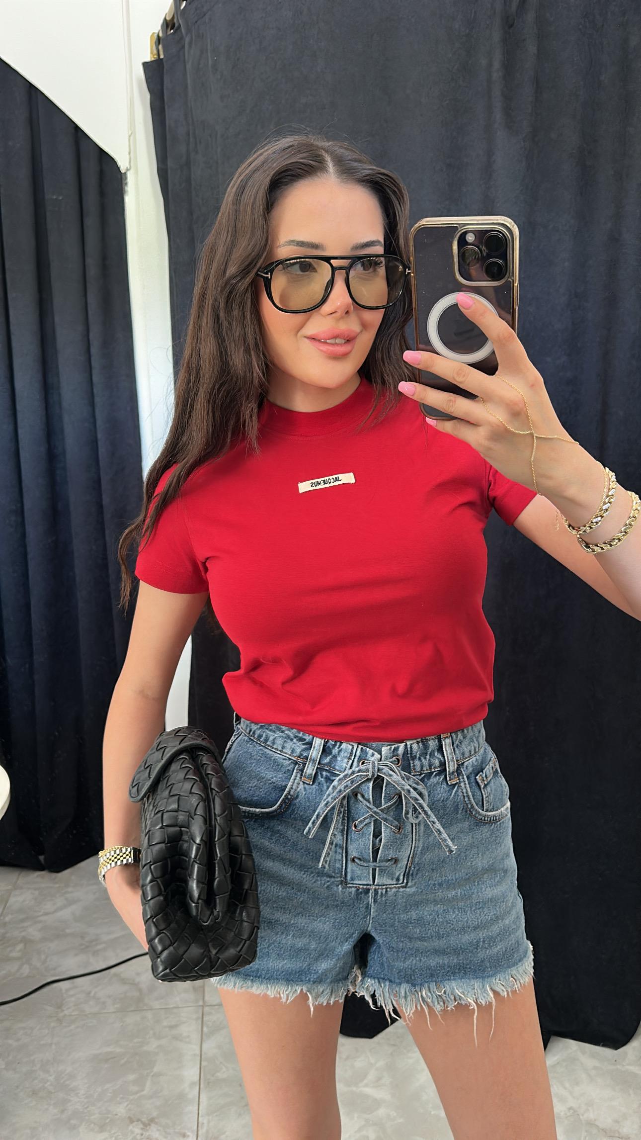 Muadil Tshirt-Kırmızı