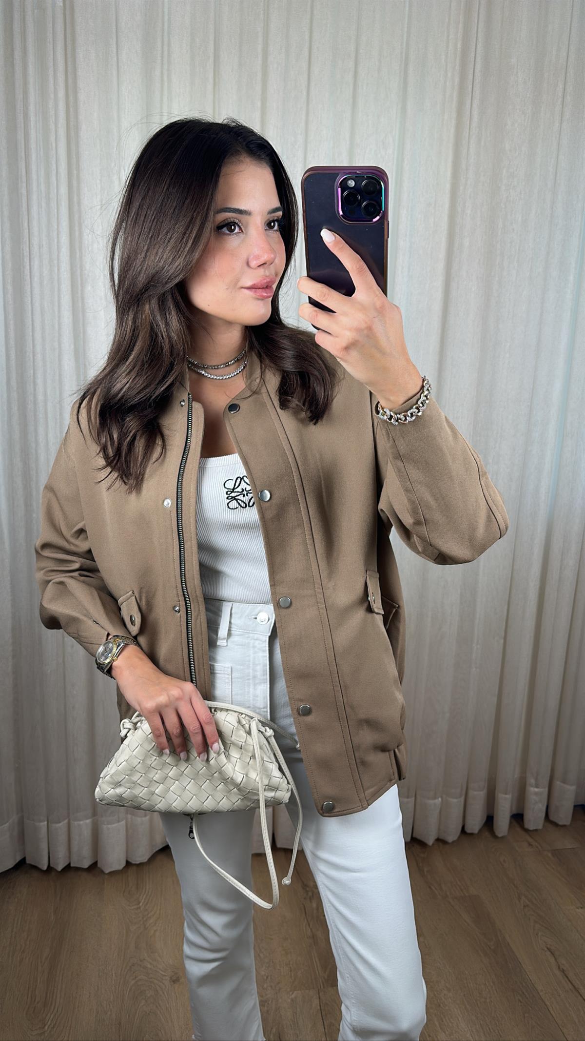 Vizon Bomber Ceket
