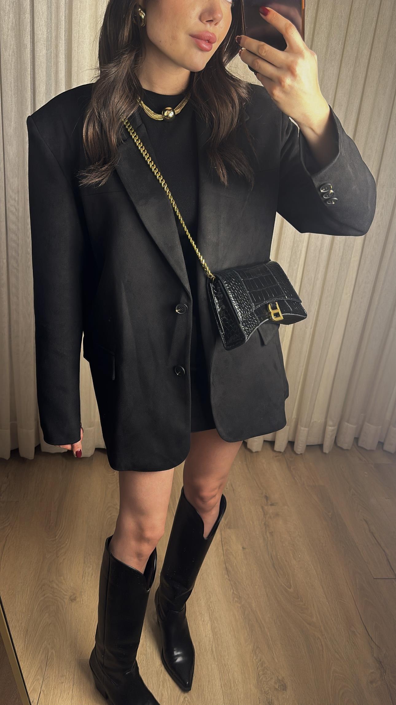 Frakine Shop Kesim Güderi Premium Blazer