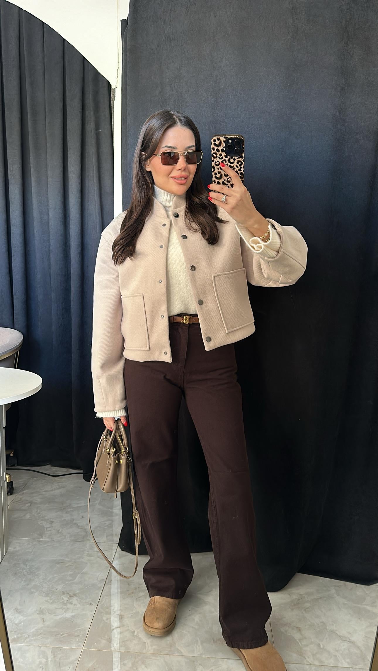 Marka Model Acı Kahve Straight Jean