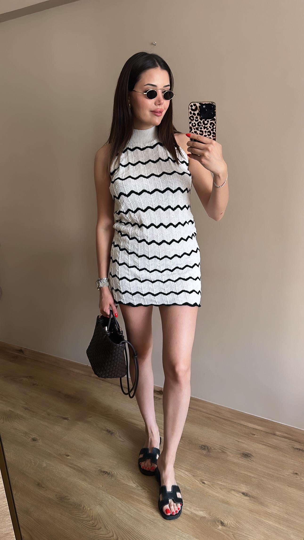 Triko Mini Elbise