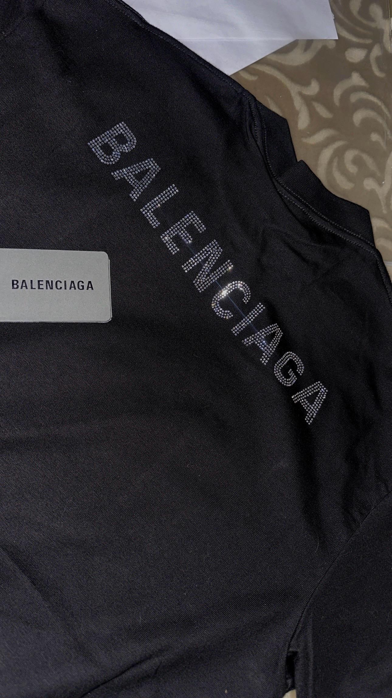 Balnciaga Taşlı Tshirt