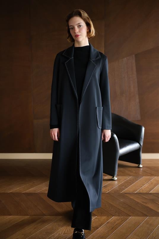 SCUBA PUNTOLU UZUN CEKET