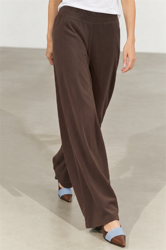 RAYONLYOCELL ÖNDEN PİLELİ PANTOLON
