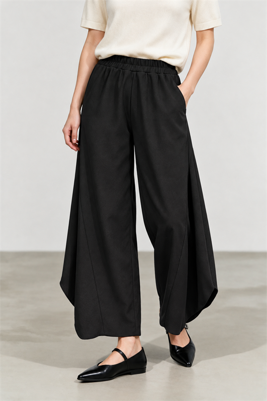 KREP GEORGETTE BAGGY PANTOLON