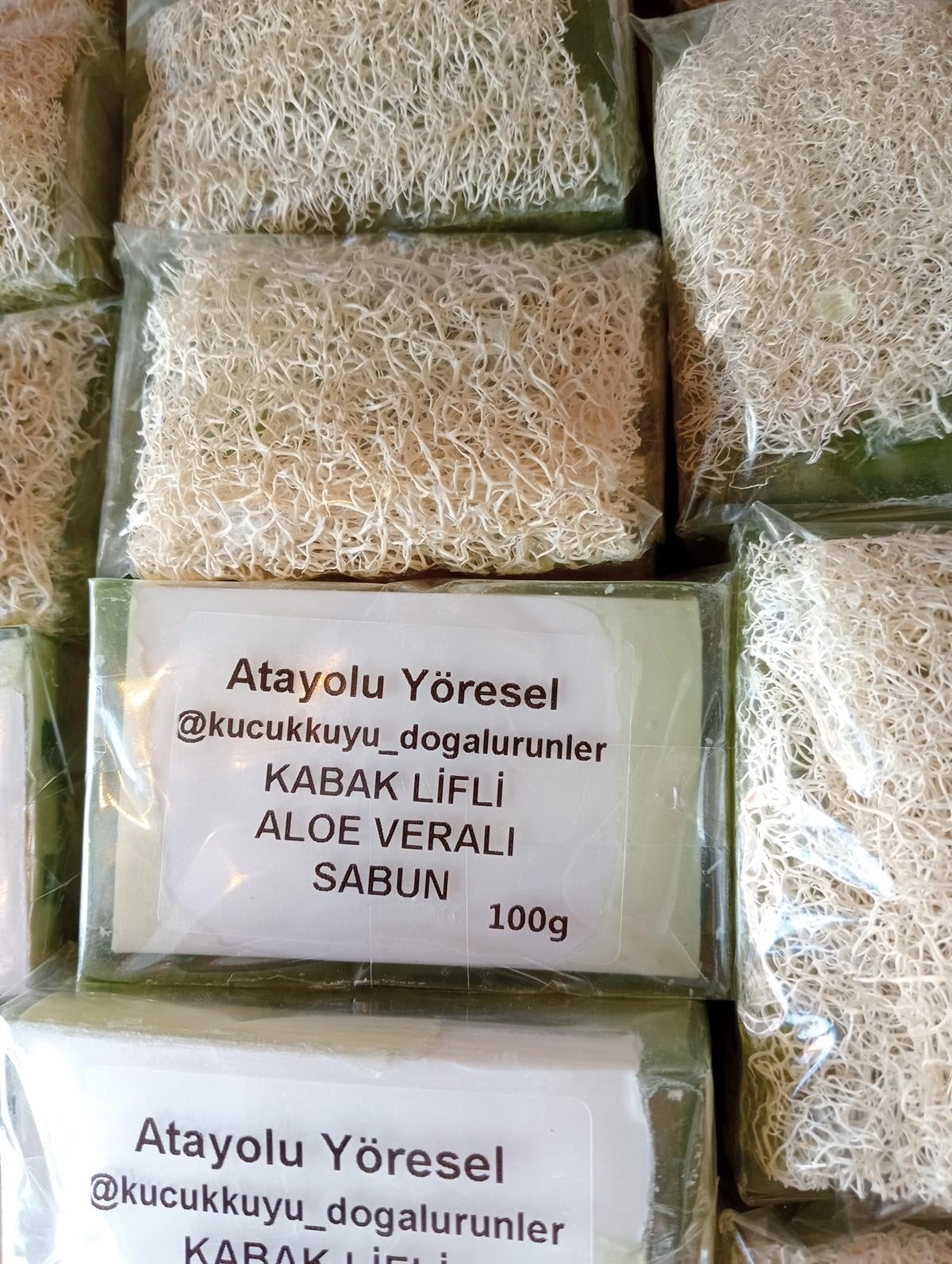 Aloevera Kabak Lifli Sabun