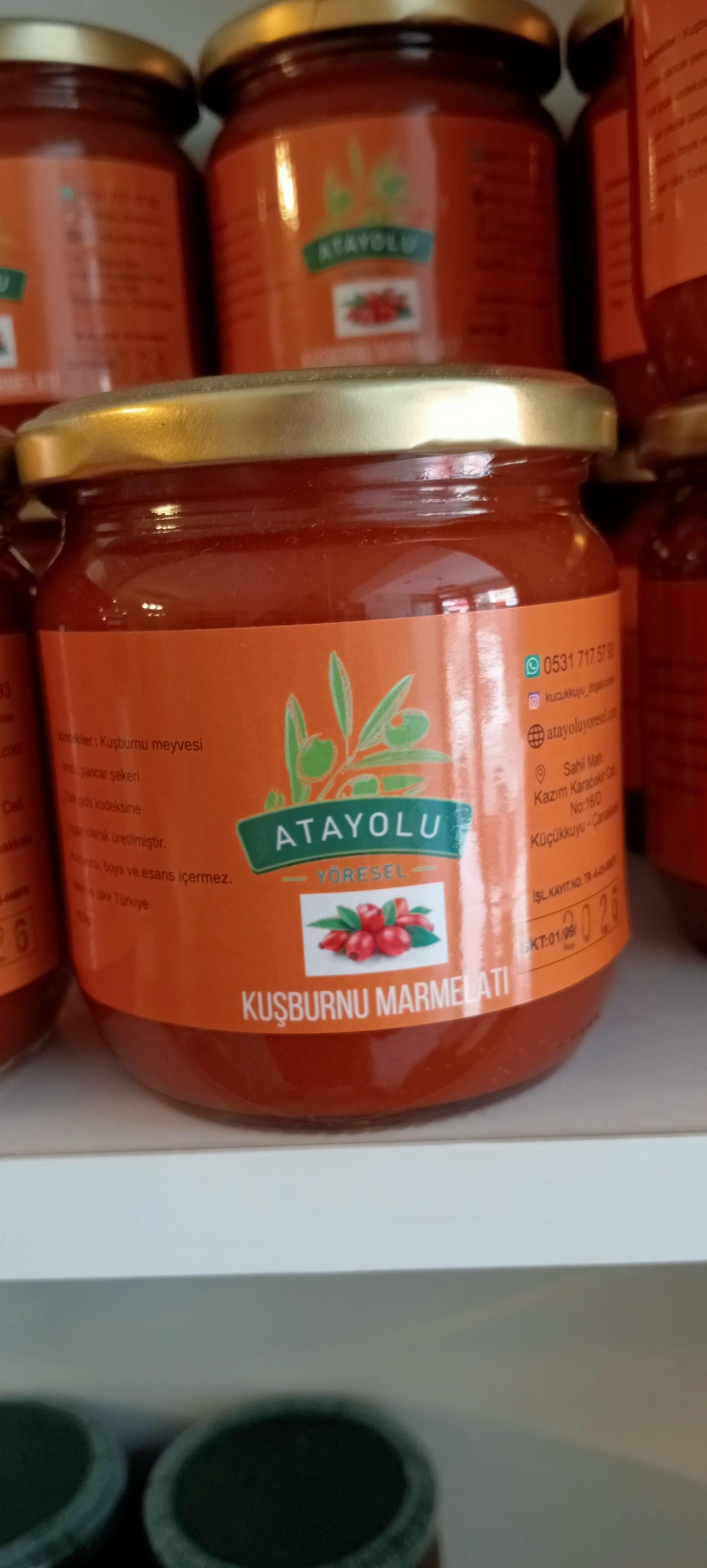 Şekersiz Kuşburnu Marmelatı 