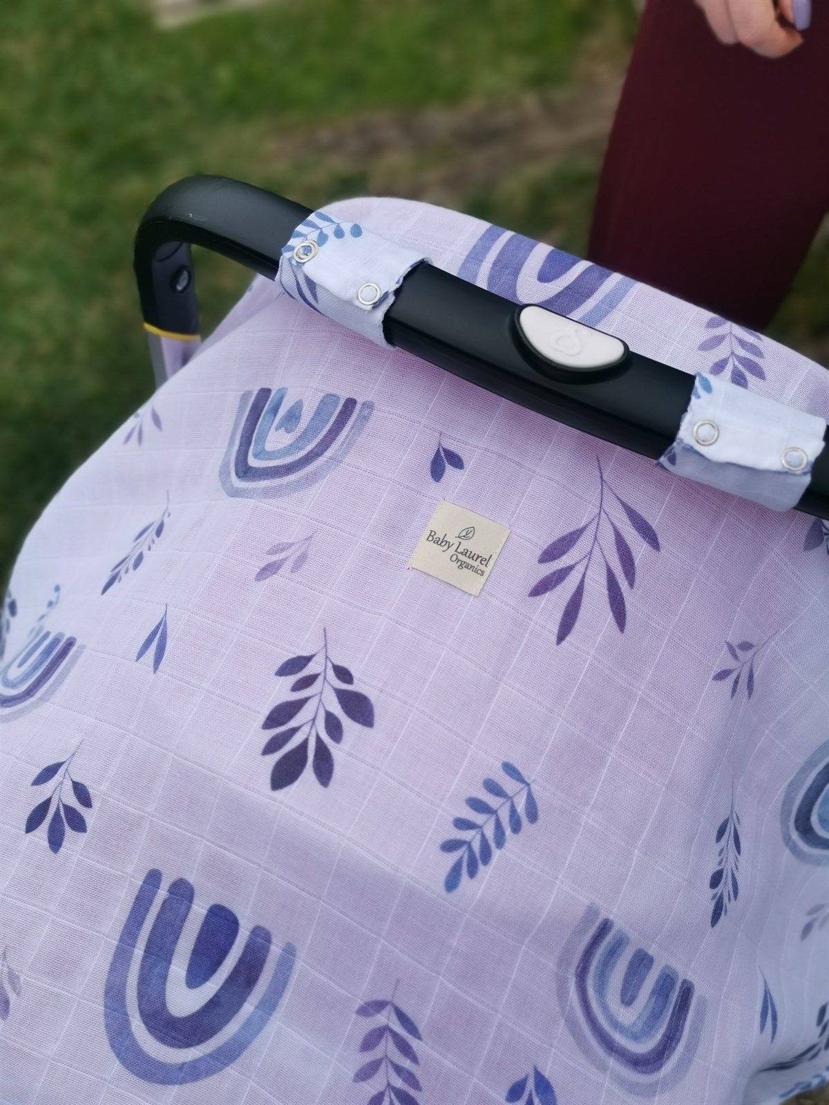 Blue Rainbow - Puset Örtüsü 78 x 108