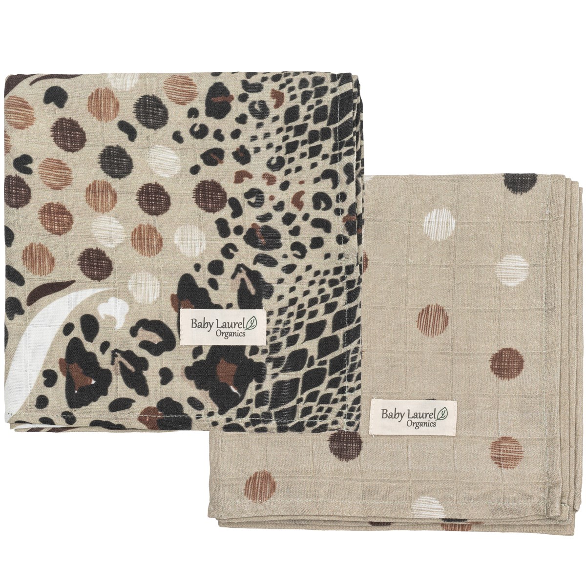 Chic - Organik Müslin Örtü 80X80 2li Set
