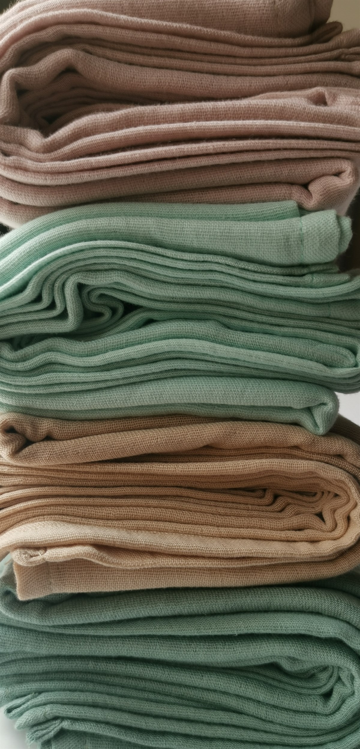 Elegance-Organik Müslin Örtü 100X100-Beige