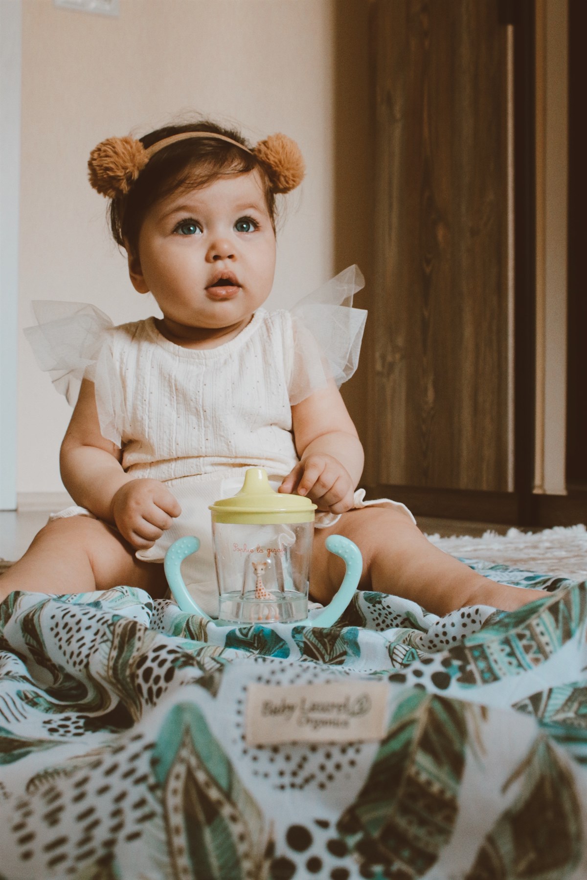 Magical Feather - Organik Müslin Örtü 100X100