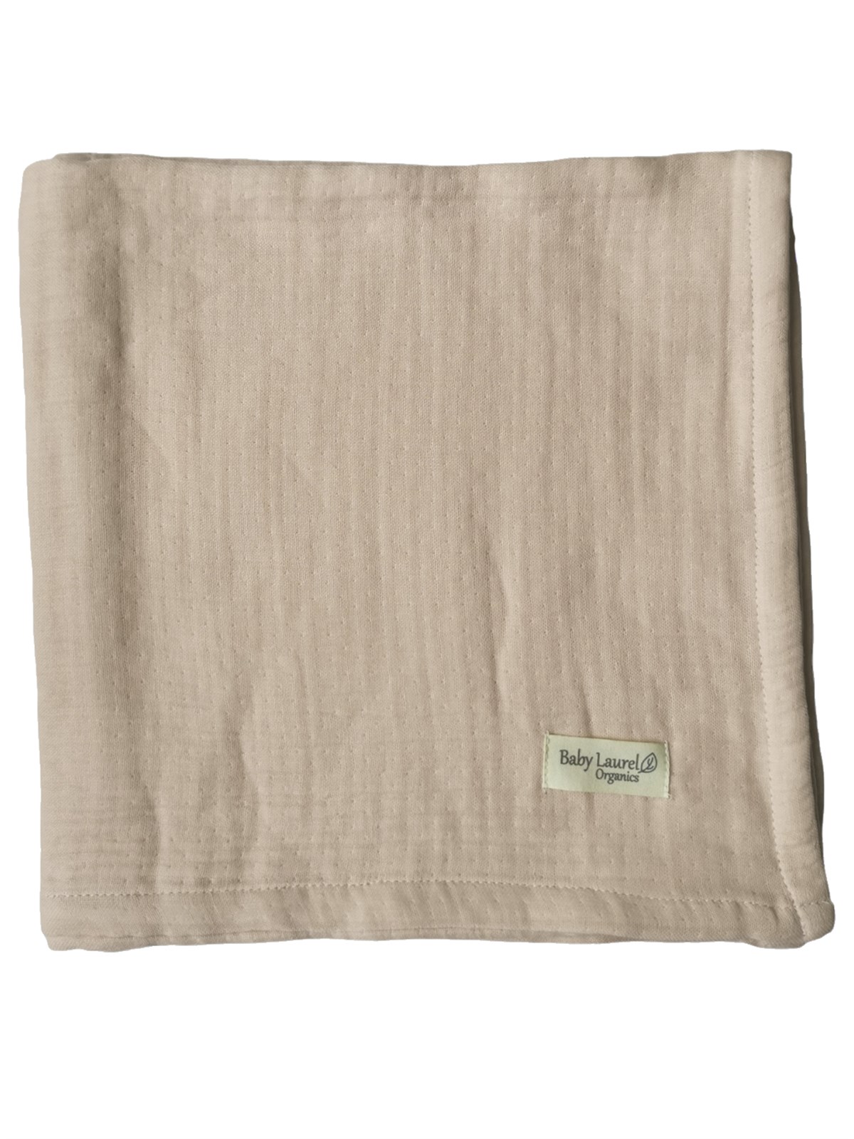 Nature Life-4 KAT Organik Müslin Battaniye 90x120-Beige